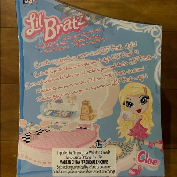 NWT *RARE* Lil’ Bratz Ice Cream Shop Compact Cleo 2008 - Picture 4 of 5
